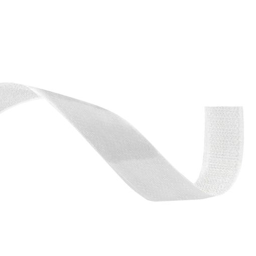 CINTA VELCRO COMPACT BLANCA MACHO  20MM x 25M