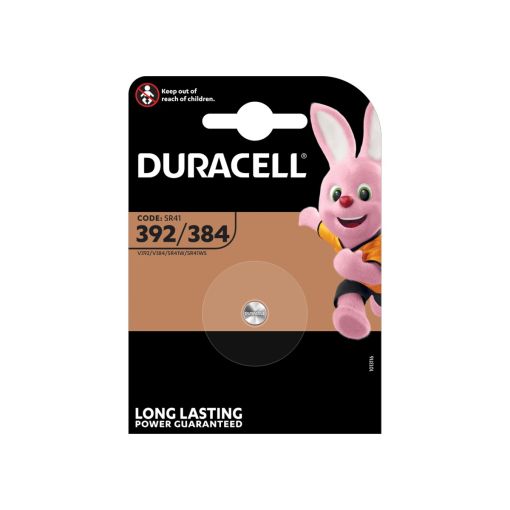 PILA DURACELL ÓXIDO DE PLATA 392/384 1,5V