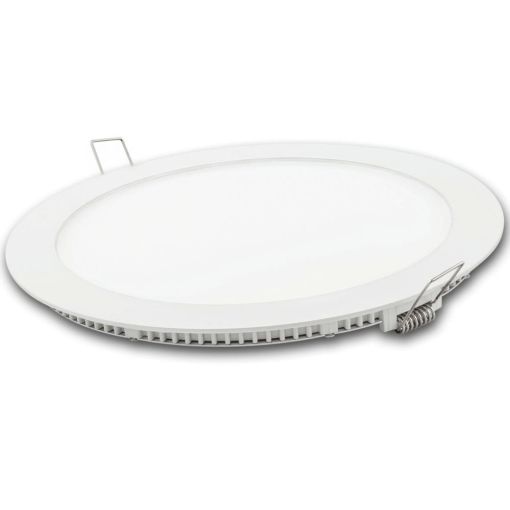 DOWNLIGHT LED REDONDO BLANCO MATEL 18W CÁLIDA