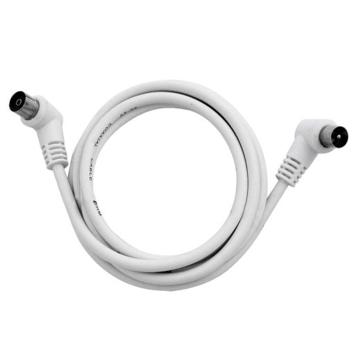 ALARGO TV ONLEX 9,5 MM APANTALLADO BLANCO 1,5 MTS