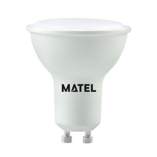 BOMBILLA LED DICROICA MATEL GU10 3W CÁLIDA