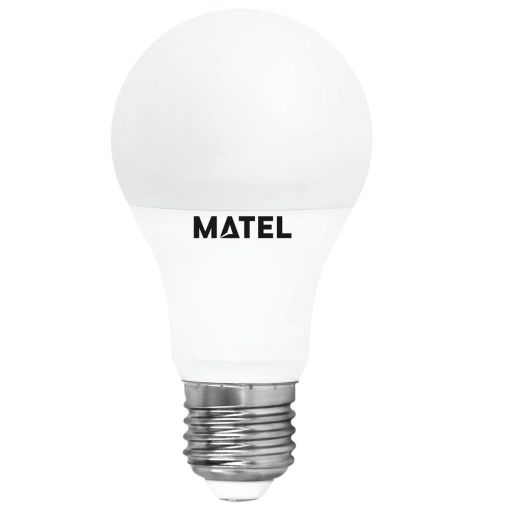 BOMBILLA LED ESTÁNDAR MATEL E27 8W FRÍA