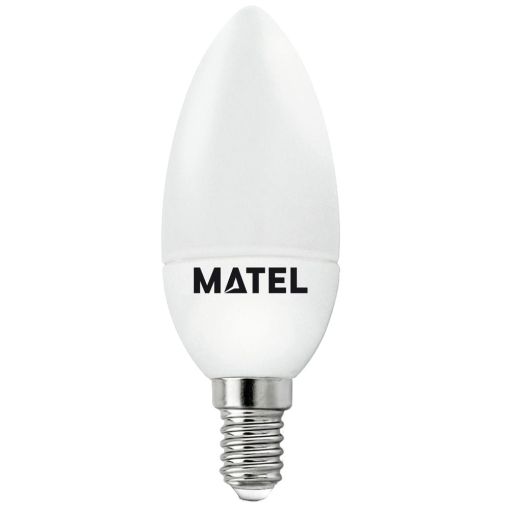 BOMBILLA LED VELA MATEL E14 3W CÁLIDA