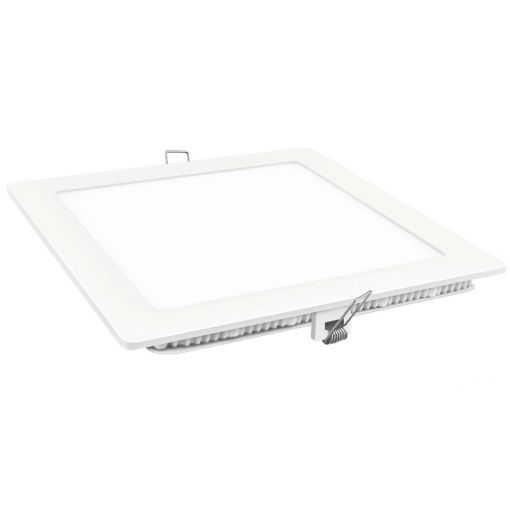 DOWNLIGHT LED CUADRADO BLANCO MATEL 18W FRÍA