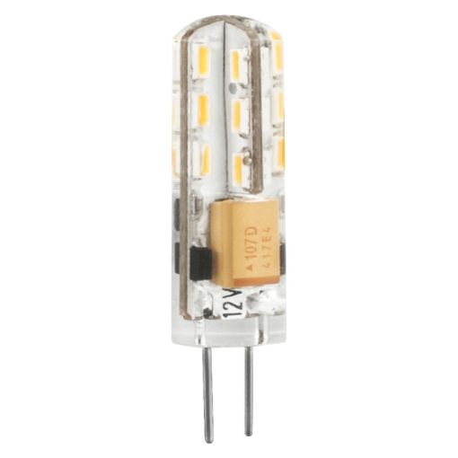 BOMBILLA LED G4 MATEL SILICONA 12V 2W CÁLIDA