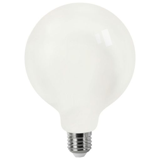 BOMBILLA LED FILAMENTO MATEL E27 G125 8W CÁLIDA OPAL