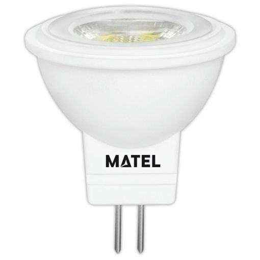 BOMBILLA LED DICROICA MATEL MR11 3W FRÍA