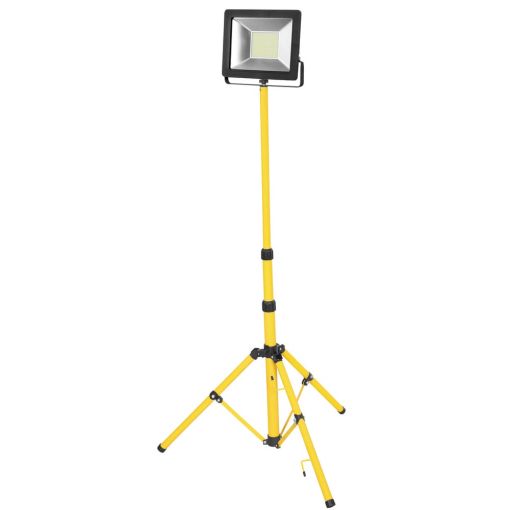 TRÍPODE CON PROYECTOR LED MATEL IP65 50W FRÍA