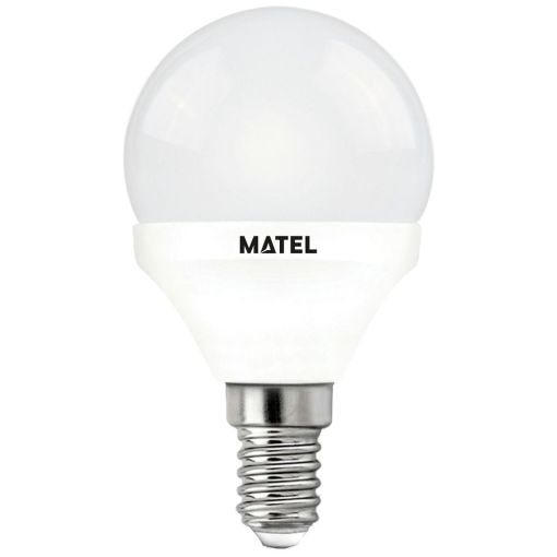 BOMBILLA LED ESFÉRICA MATEL REGULABLE 7W E14 NEUTRA