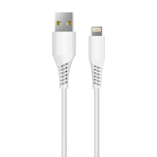 CABLE CARGADOR ONLEX USB/LIGHTING 1M BLANCO