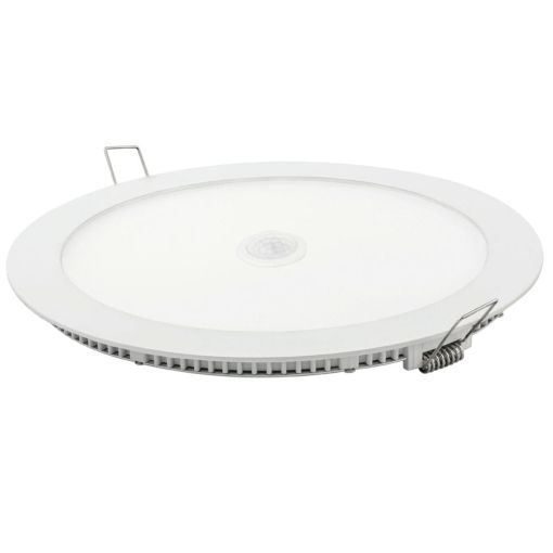 DOWNLIGHT LED REDONDO SENSOR MATEL BLANCO 18W FRÍA