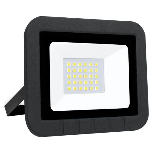 PROYECTOR LED PLANO NEGRO MATEL IP65 10W FRÍA