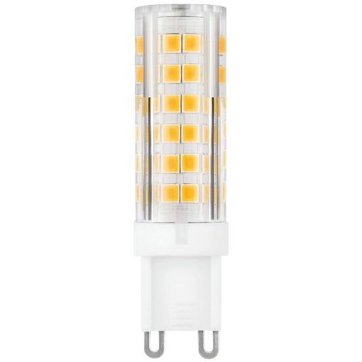 BOMBILLA LED G9 MATEL ALUMINIO PC 6W CÁLIDA