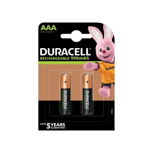 PILA DURACELL RECARGABLE HR03 900 MAH BLÍSTER (2 UNIDADES)