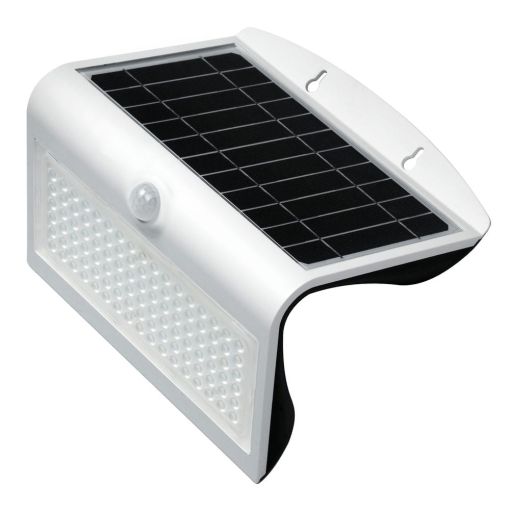 APLIQUE LED SOLAR KORPASS SENSOR 8W BLANCO FRÍA