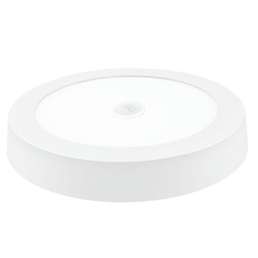 DOWNLIGHT LED SENSOR SUPERFICIE REDONDO MATEL BLANCO 18W NEUTRA