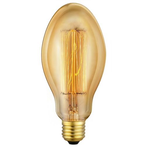 BOMBILLA LED OVOIDE VINTAGE EDISON MATEL E27 40W