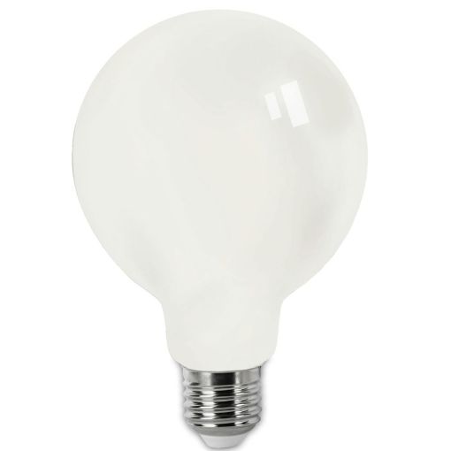 BOMBILLA LED FILAMENTO MATEL E27 G80 8W FRÍA OPAL