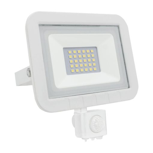 PROYECTOR LED CON SENSOR BLANCO MATEL 20W