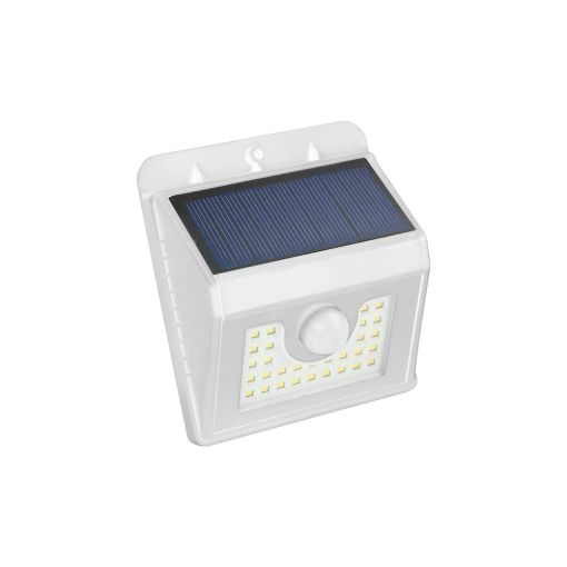 APLIQUE 30 LEDS KORPASS SOLAR SENSOR BLANCO 4W