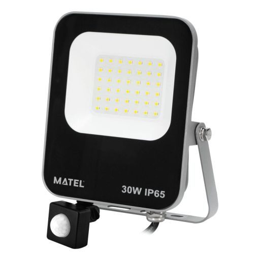 PROYECTOR LED ALUMINIO MATEL CHIP SAMSUNG SENSOR 30W FRÍA