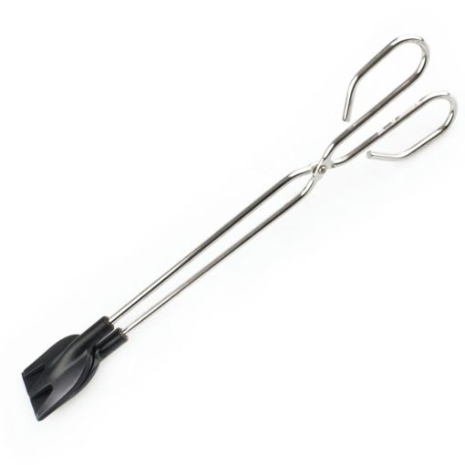 TENACILLA INOX CON PALA ANTIADHERENTE 32CM