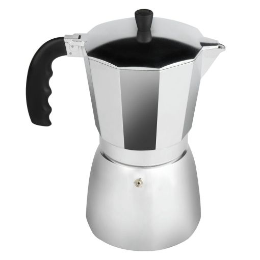 CAFETERA SUPREME ALUMINIO GRIS 1 TAZA