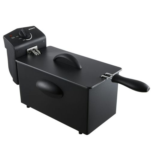 FREIDORA INOX 2000W 3.0L KUKEN NEGRO MATE