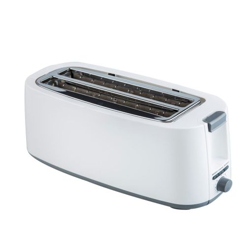 TOSTADORA ELÉCTRICA KÜKEN BLANCA 1400W 4 PIEZAS