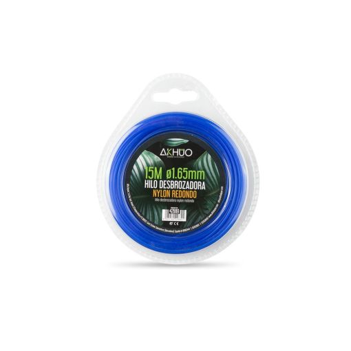 HILO DESBROZADORA NYLON AKHUO 1,65 MM 15 M