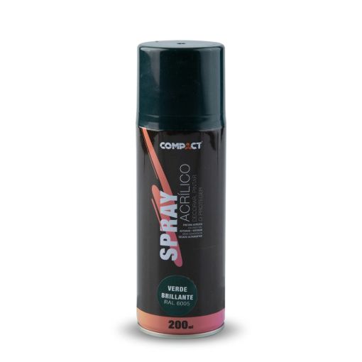 PINTURA ACRÍLICA SPRAY VERDE BRILLO 200ML