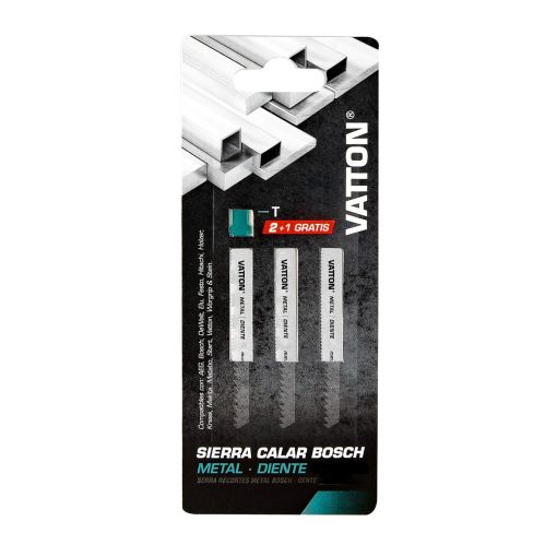 SIERRA CALAR VATTON METAL BOSCH CORTE DENTADO 2,0MM
