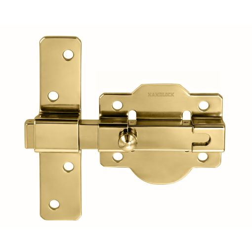 CERROJO SEGURIDAD HANDLOCK DORADO SIN LLAVE