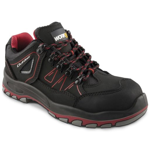 ZAPATO DE SEGURIDAD WORKFIT OUTDOOR S3 SRC ROJO Nº39