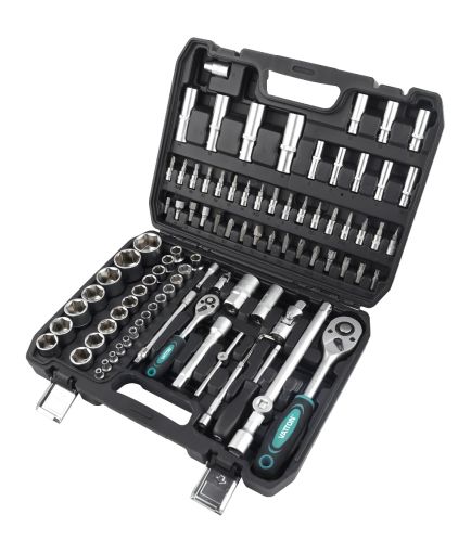 JUEGO LLAVES DE VASO VATTON CROMO VANADIO 94 PIEZAS