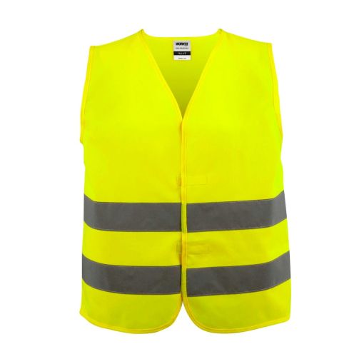 CHALECO REFLECTANTE AMARILLO WORKFIT TALLA 3XL