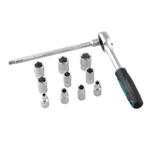 JUEGO LLAVE CARRACA VATTON CROMO VANADIO 12 PIEZAS