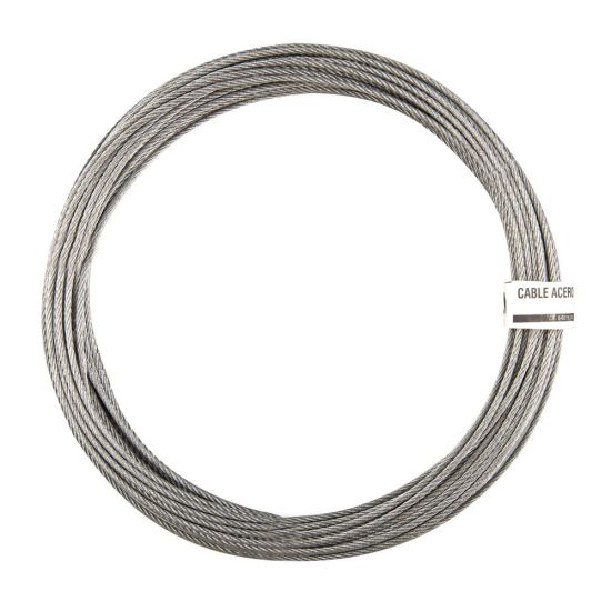 CABLE ACERO DIN3055 6x7+1 4MM 25M