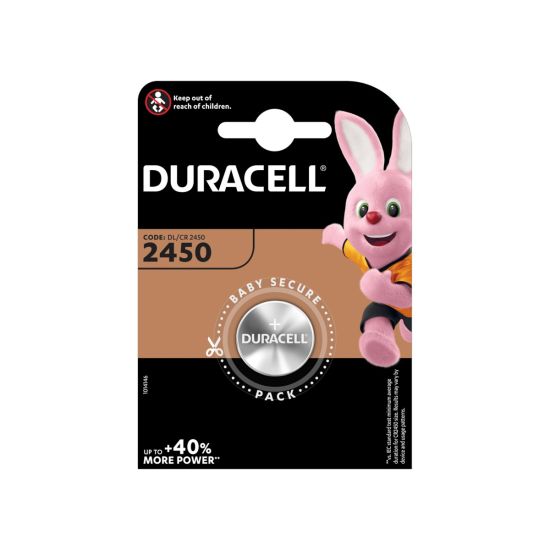 PILA DURACELL BOTÓN LITIO CR-2450 3V