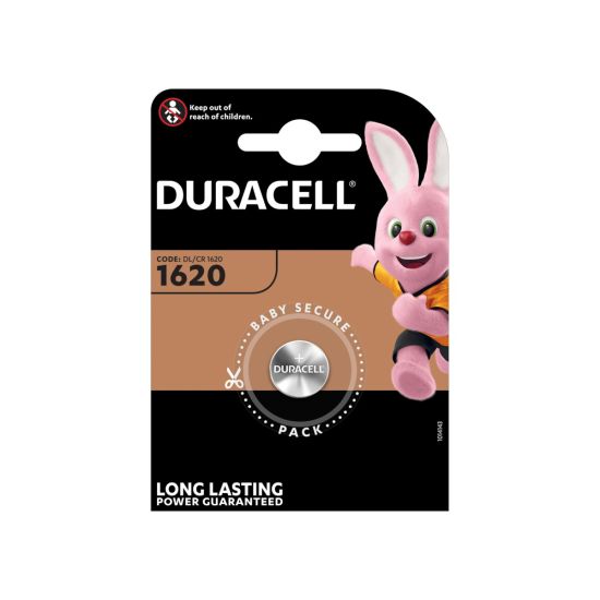 PILA DURACELL BOTÓN LITIO CR-1620 3V