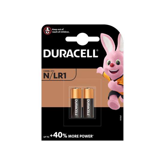 PILA DURACELL ALCALINA N/LR1 1,5V (2 UNIDADES)