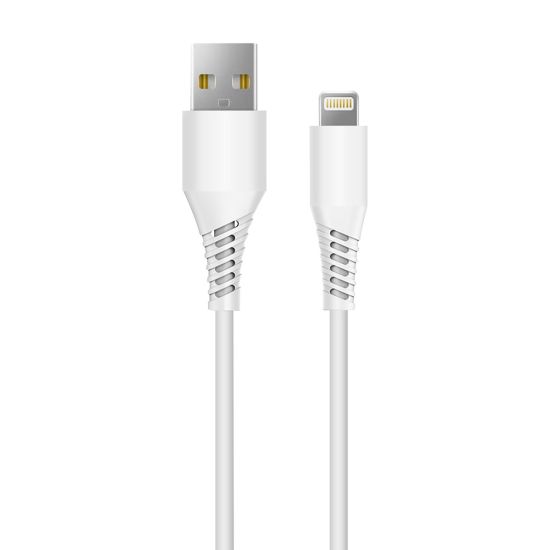 CABLE CARGADOR ONLEX USB/LIGHTING 1M BLANCO