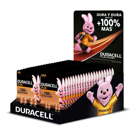 EXPOSITOR DURACELL PLUS POWER MIX 4UDS-AA/4UDS-AAA (40 BLISTERS)
