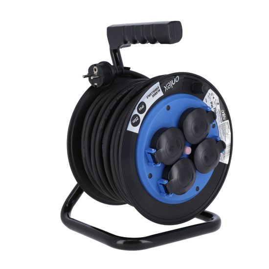 ALARGO ENROLLABLE IP44 3x1,5MM 25MT ONLEX 