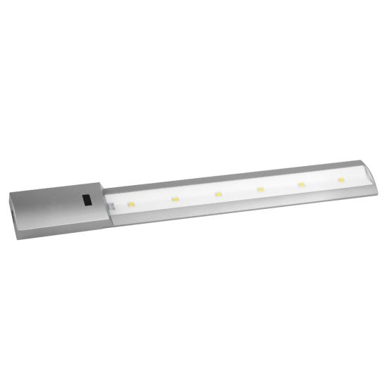 REGLETA LED PLATA CON SENSOR 44 X 5,5CM 7W FRÍA