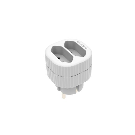 ADAPTADOR POLIPROPILENO 2 TOMAS 10A ONLEX