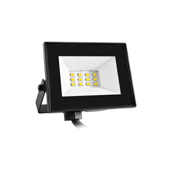 PROYECTOR LED PLANO MATEL NEGRO 10W NEUTRA