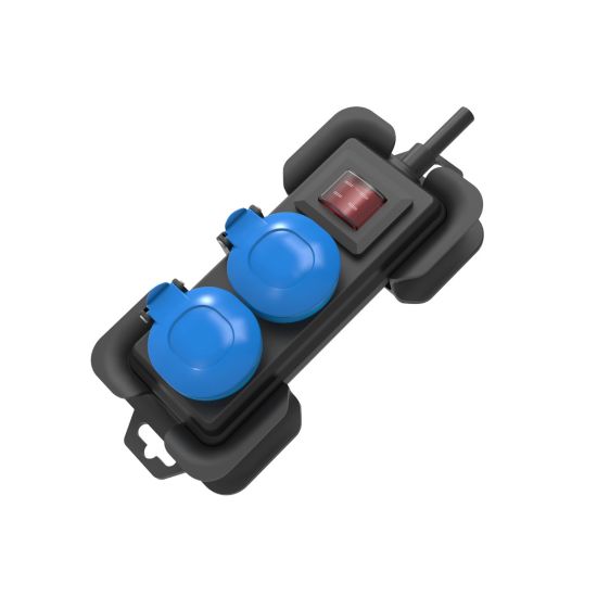 BASE ONLEX 2 TOMAS IP54 CON INTERRUPTOR Y CABLE 1,5MT