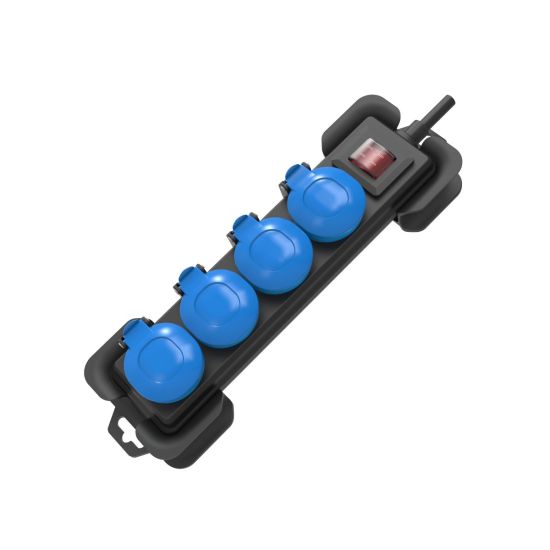 BASE ONLEX 4 TOMAS IP54 CON INTERRUPTOR Y CABLE 1,5MT
