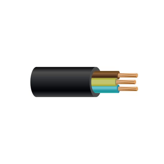 CABLE MANGUERA ONLEX 500V NEGRO 3x1,5MM (25M)